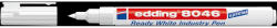 edding Alkoholos marker 1-3mm, kerek 8046 Edding fehér (7580254000) - iroszer24