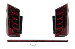 KITT Lightning Stopuri LED Mercedes V-Class W447 2014-2024 cu semnal dinamic (TLMBW447VTL)