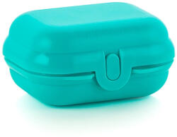 Tupperware Uzsidoboz/uzsonnás doboz, Mini, 9, 7x8, 5x5, 2 cm, Türkiz - Tupperware