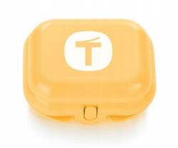 Tupperware Uzsidoboz/uzsonnás doboz, Mini, 9, 7x8, 5x5, 2 cm Narancs - Tupperware