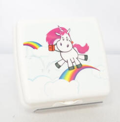 Tupperware Uzsidoboz/uzsonnás doboz, Nagy, Lovacska/Unikornis (14x12, 5x5 cm) - Tupperware