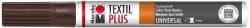 Marabu Textil Plus textilfilc - középbarna 046, 3 mm