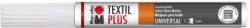 Marabu Textil Plus textilfilc - fehér 070, 3 mm