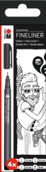 Marabu Fineliner Graphix tűfilc szett - 4 db