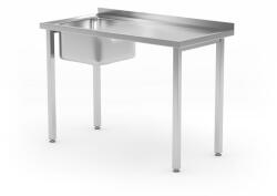 Hendi Mosogatóasztal - csavarozott - Kitchen Line - 1000x600x(H)850mm - HENDI 816790