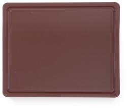 Hendi Vágódeszka HACCP GN 1/2 - Barna - 325x265mm - HENDI 826140