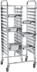 HENDI Dupla regálkocsi - 30 x GN 1/1 - 798x610x(H)1710mm - HENDI 810576
