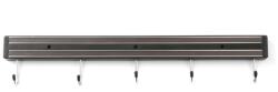 Hendi Késtartó mágnes akasztókkal - 5 kampó - (L)470mm - HENDI 820308