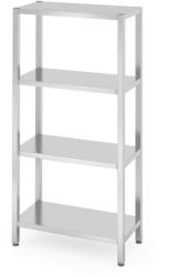 Hendi Rozsdamentes ipari polcrendszer - tárolóállvány 4 polccal - Kitchen Line - 800x400x(H)1800mm - HENDI 812518