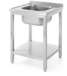 Hendi Mosogatóasztal polccal - Profi Line - 600x600x(H)850mm - HENDI 811856