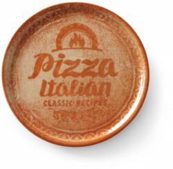 HENDI Pizzatányér receptgyűjtemény téglavörös - Piros - 6 darab - ⌀310mm - HENDI 768778