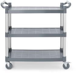 HENDI Szervizkocsi - PP - 3 zintes - nagy - AmerBox - 1010x500x(H)960mm - HENDI 816264
