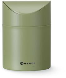 HENDI Asztali szemetes lengőfedéllel - 1 , 2L - Zöld - ⌀120x(H)165mm - HENDI 440780