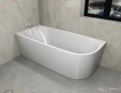 Sanotechnik Cada SOLVA Freestanding din Acryl, Montaj Stanga, 180x80x56 cm (G9051)
