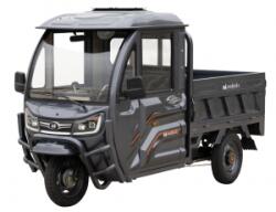 Evotools Triciclu Electric Cargo Cabina Inchisa ''voinicu Trcb1500'' Gri Inchis