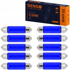 Senso Izzó Senso C10W 12V 41mm White x10db