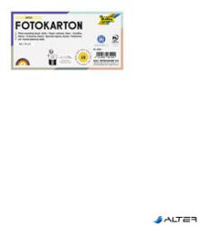 FOLIA Dekorkarton, 2 oldalas, 50x70 cm, 300 g, 10 lap, FOLIA, fehér (6100) - alter