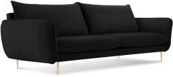 Cosmopolitan Design Canapea cu 4 locuri Vienna cu tapiterie din catifea (COS_4S_51_C1_VIENNA8) Canapea
