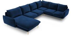 Cosmopolitan Design Coltar in forma de U cu 7 locuri Vienna cu tapiterie din catifea (COS_UR_51_C1_VIENNA3)