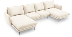 Cosmopolitan Design Coltar in forma de U cu 6 locuri Vienna cu tapiterie din catifea (COS_U_51_F1_VIENNA1)