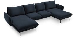 Cosmopolitan Design Coltar in forma de U cu 6 locuri Vienna cu tapiterie din catifea (COS_U_51_F1_VIENNA4)
