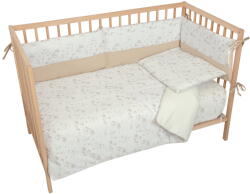 Bimbidreams Обиколник за кошара Bimbidreams - Noe, 200 х 38 cm, White /Linen (8435629206380) - baby