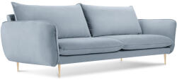 Cosmopolitan Design Canapea cu 4 locuri Vienna cu tapiterie din catifea (COS_4S_51_C1_VIENNA2) Canapea