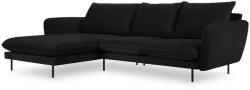 Cosmopolitan Design Coltar cu 5 locuri Vienna cu tapiterie din catifea (COS_LC_51_F1_VIENNA8)