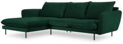Cosmopolitan Design Coltar cu 5 locuri Vienna cu tapiterie din catifea (COS_LC_51_F1_VIENNA5)