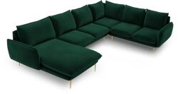 Cosmopolitan Design Coltar in forma de U cu 7 locuri Vienna cu tapiterie din catifea (COS_UR_51_C1_VIENNA5)