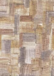  Behang Expresse Esbjerg INK7521 ABBEY ROAD Modern Patchwork minta törtfehér kék szürkéskék okkersárga vörös digitális panel (INK7521)