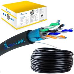 Extralink CAT5E FTP (F/UTP) Outdoor with gel Twisted pair 305M (EX.17092)