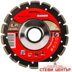 Raider Диск диамантен за шлайфане 125x22.2mm Fine (209936) - steficenter