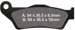 EBC Placute de frana EBC (128758)