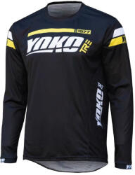 Yoko MX jersey YOKO TRE negru galben XL (278616)