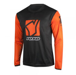 Yoko MX jersey YOKO SCRAMBLE black orange S (239605)