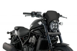 Puig Parbriz PUIG FRONTAL PLATE Negru aluminium (268307)