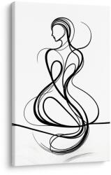 Dovido Tablou femeie din linii - 100x150