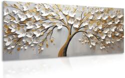 Dovido Tablou copac de aur cu flori - 100x50