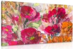 Dovido Tablou natura moartă florală pictată - 150x100