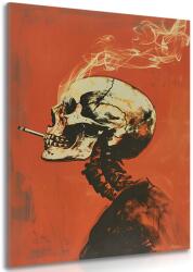 Dovido Tablou japandi schelet cu țigară - 40x60