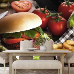 Dovido Fototapet hamburger american - 98x66