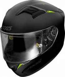 AXXIS Casca integrala AXXIS GP RACER SV FIBER solid fluor yellow L (268181)