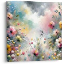 Dovido Tablou flori colorate în acuarelă - 70x70