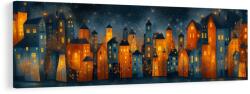 Dovido Tablou peisaj nocturn festiv - 90x30