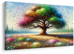 Dovido Tablou arborele vieții în vârtej de culori - 120x80