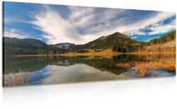 Dovido Tablou lacul sub dealuri - 120x60