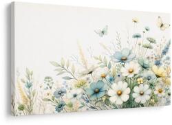 Dovido Tablou flori și fluturi de vară - 60x40