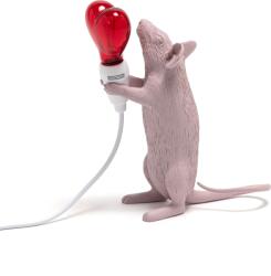Seletti Lampă Mouse Valentine roz cu intrare USB (15220SV)