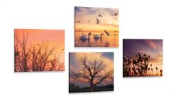 Dovido Set tablouri natura încântătoare - 4x 60x60